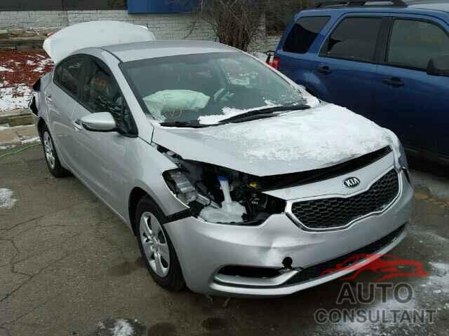 KIA FORTE 2016 - KNAFK4A67G5466226