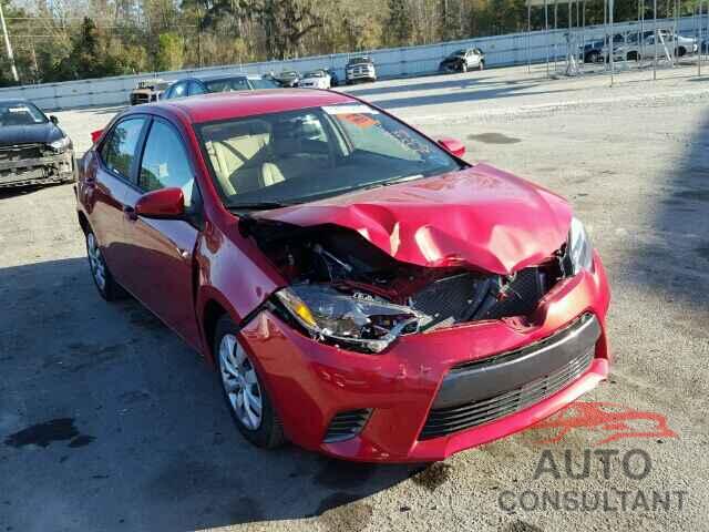 TOYOTA COROLLA 2015 - 2T1BURHE0FC298419
