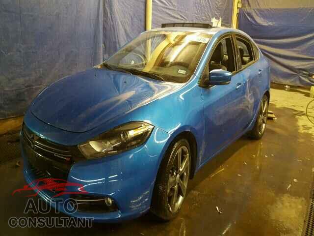 DODGE DART 2015 - 1C3CDFEB6FD252436