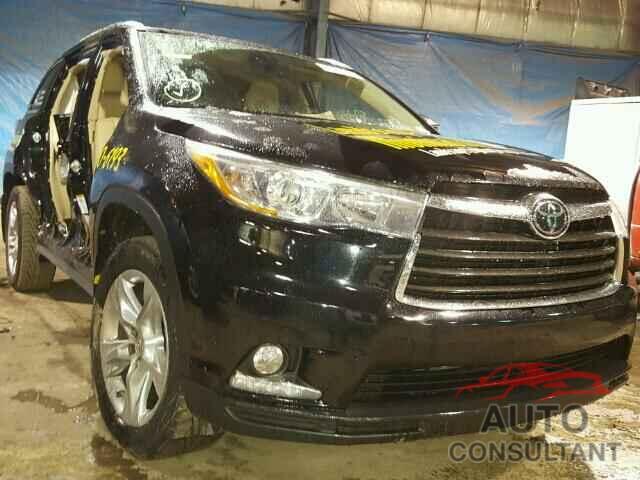TOYOTA HIGHLANDER 2015 - 5TDDKRFH0FS204557