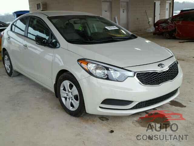 KIA FORTE 2015 - KNAFK4A6XF5291419