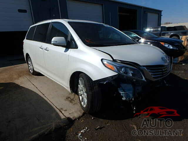 TOYOTA SIENNA 2015 - 5TDYK3DC3FS539589