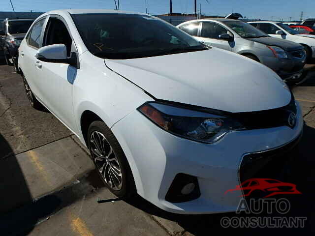 TOYOTA COROLLA 2015 - 5YFBURHE6FP206553