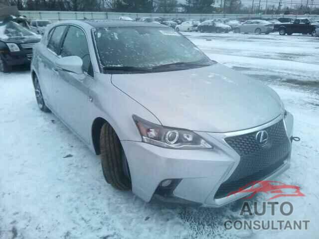 LEXUS CT 200 2015 - JTHKD5BH2F2239185