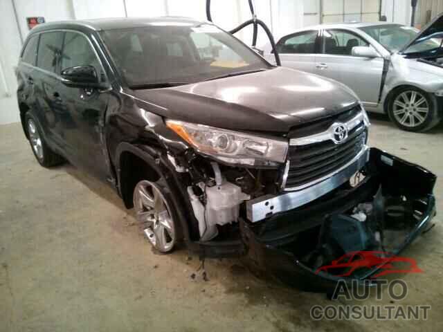 TOYOTA HIGHLANDER 2016 - 5TDDKRFH0GS224924