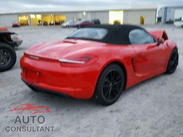 PORSCHE BOXSTER 2016 - WP0CA2A81GS120396