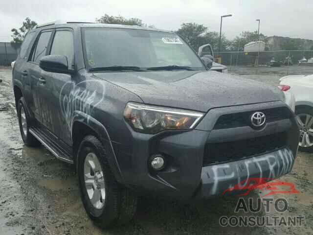 TOYOTA 4RUNNER 2016 - JTEZU5JR6G5117676