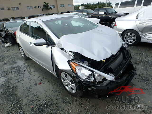 KIA FORTE 2015 - KNAFX4A63F5369640