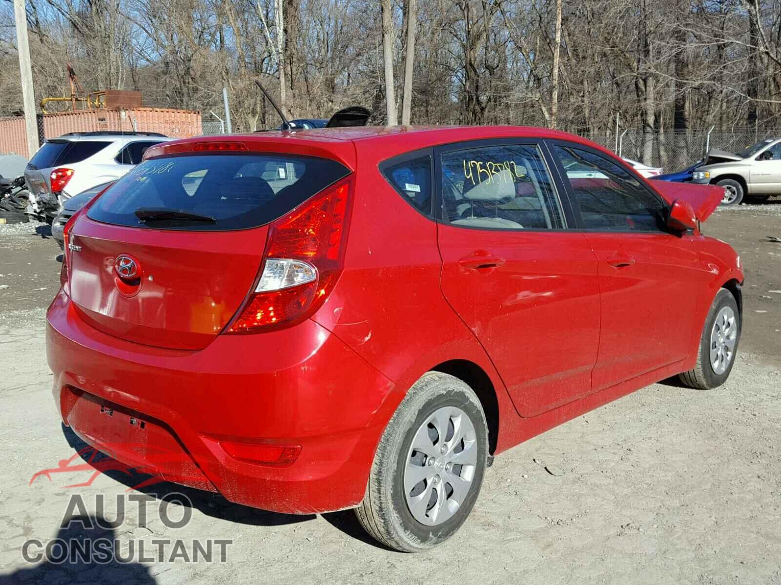 HYUNDAI ACCENT 2017 - KMHCT5AE8HU304981