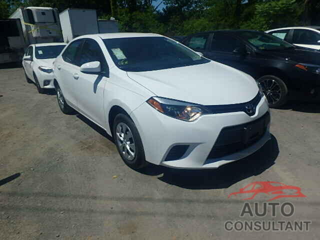 TOYOTA COROLLA 2016 - 5YFBURHE9GP450697