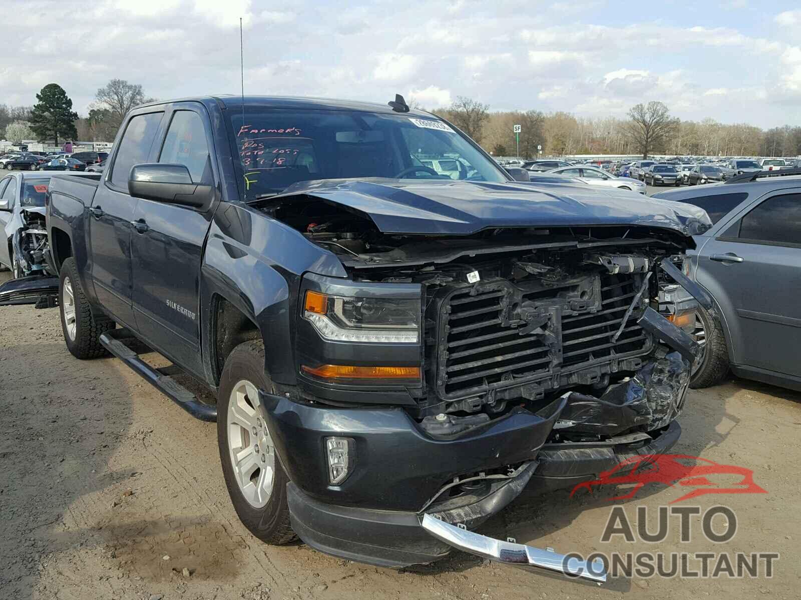 CHEVROLET SILVERADO 2017 - 3GCUKREC9HG492604