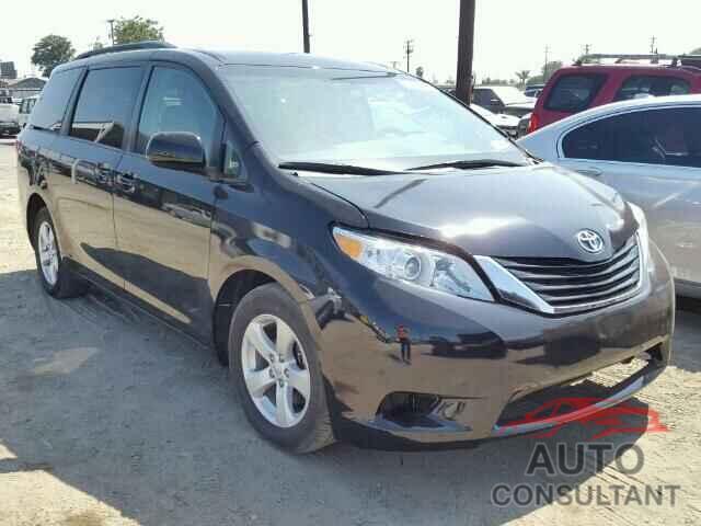 TOYOTA SIENNA 2015 - 5TDKK3DC4FS592338