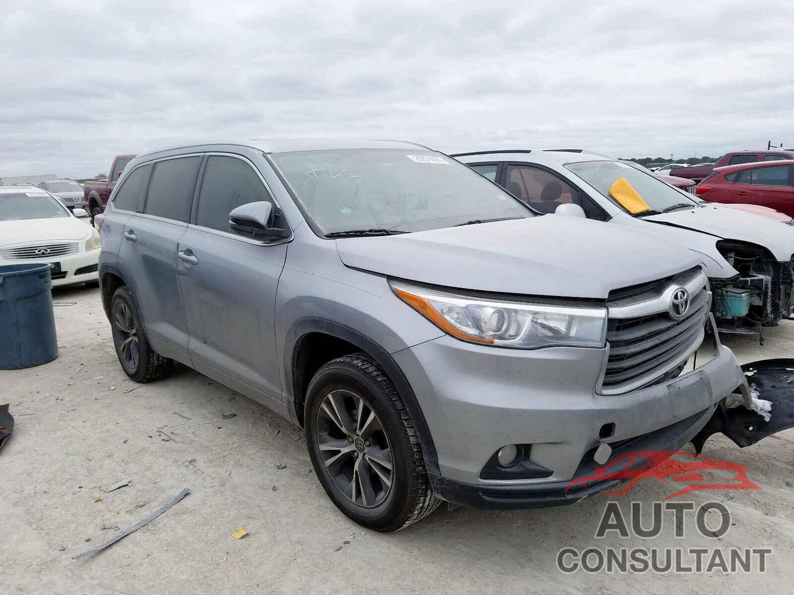 TOYOTA HIGHLANDER 2016 - 5TDKKRFH6GS173713