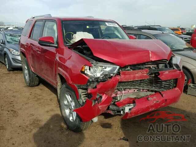 TOYOTA 4RUNNER 2016 - JTEBU5JR7G5277941