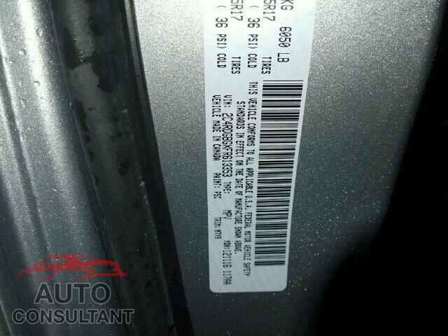 DODGE CARAVAN 2015 - 2C4RDGBGXFR613353