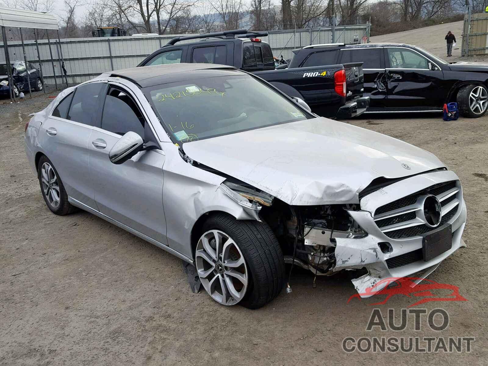 MERCEDES-BENZ C CLASS 2018 - WDDWF4KB5JR324983