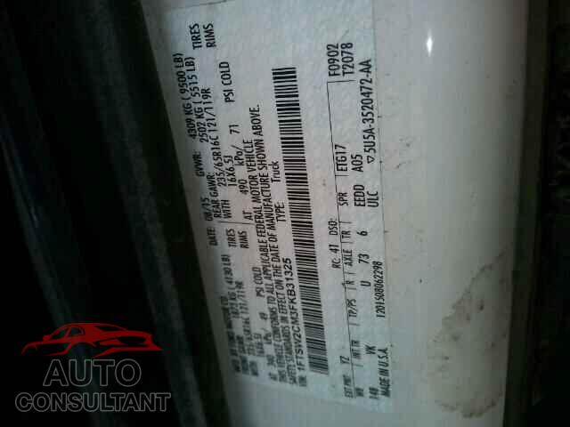 FORD TRANSIT CO 2015 - 1FTSW2CM3FKB31325