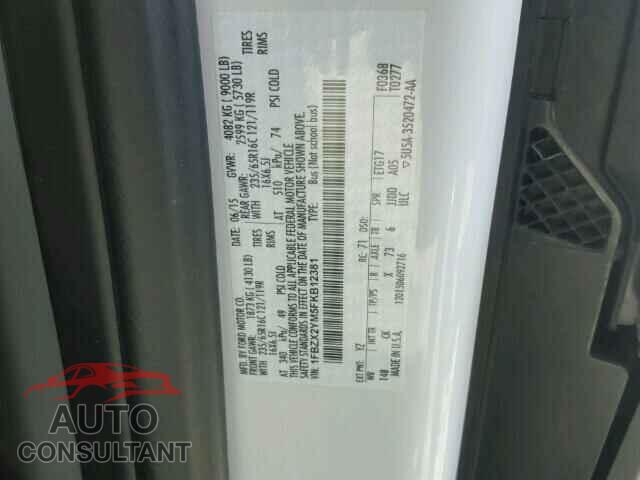 FORD TRANSIT CO 2015 - 1FBZX2YM5FKB12381