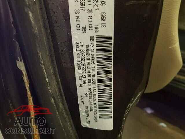 DODGE CARAVAN 2015 - 2C4RDGCG3FR556153