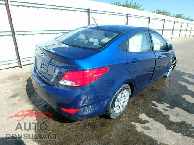 HYUNDAI ACCENT 2015 - KMHCT4AE2FU861392