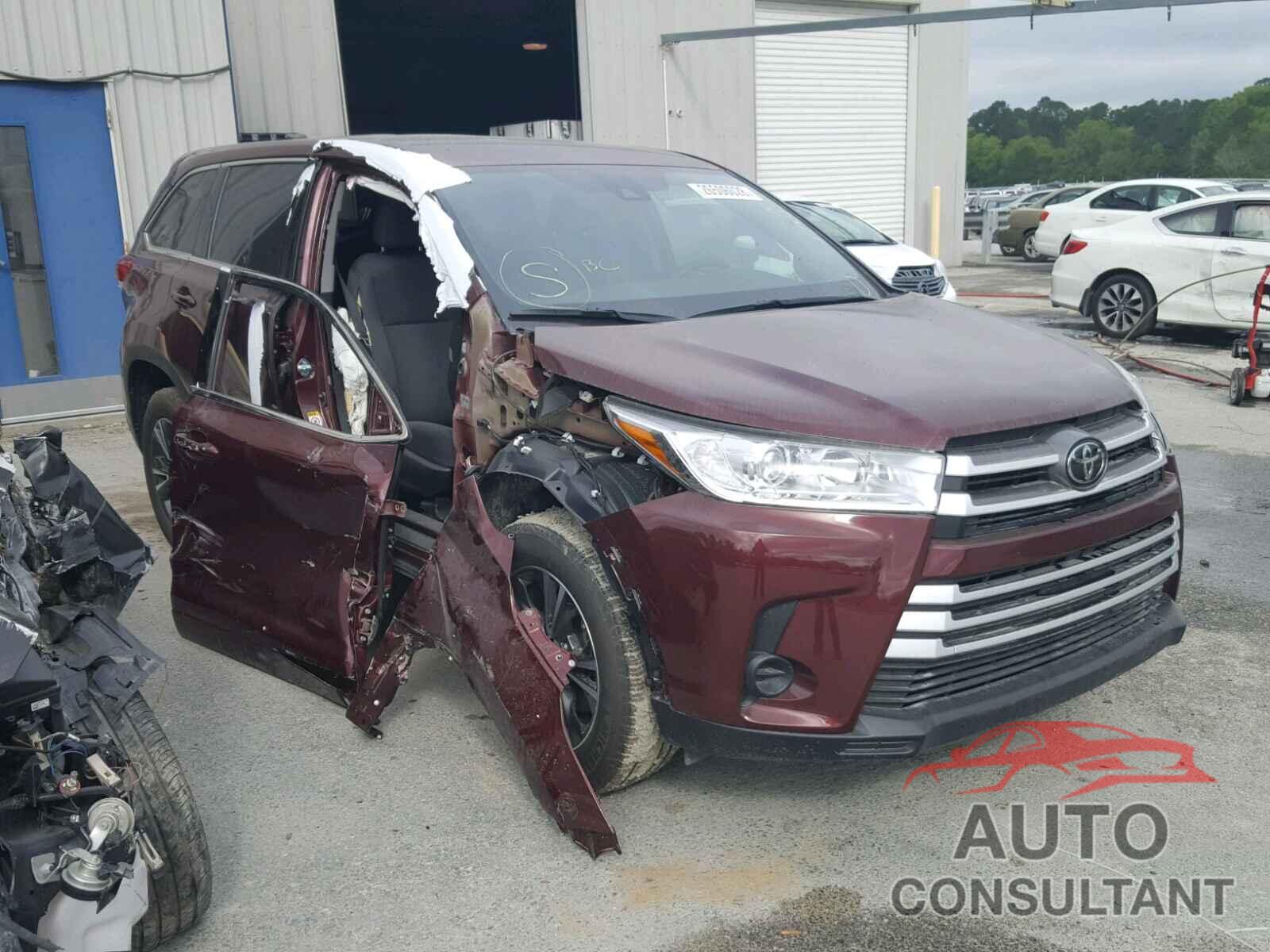 TOYOTA HIGHLANDER 2018 - 5TDZARFH7JS033145