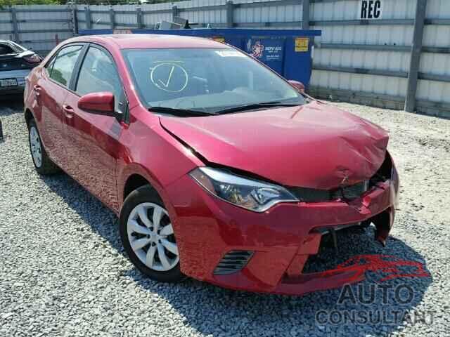 TOYOTA COROLLA 2016 - 2T1BURHE6GC567847