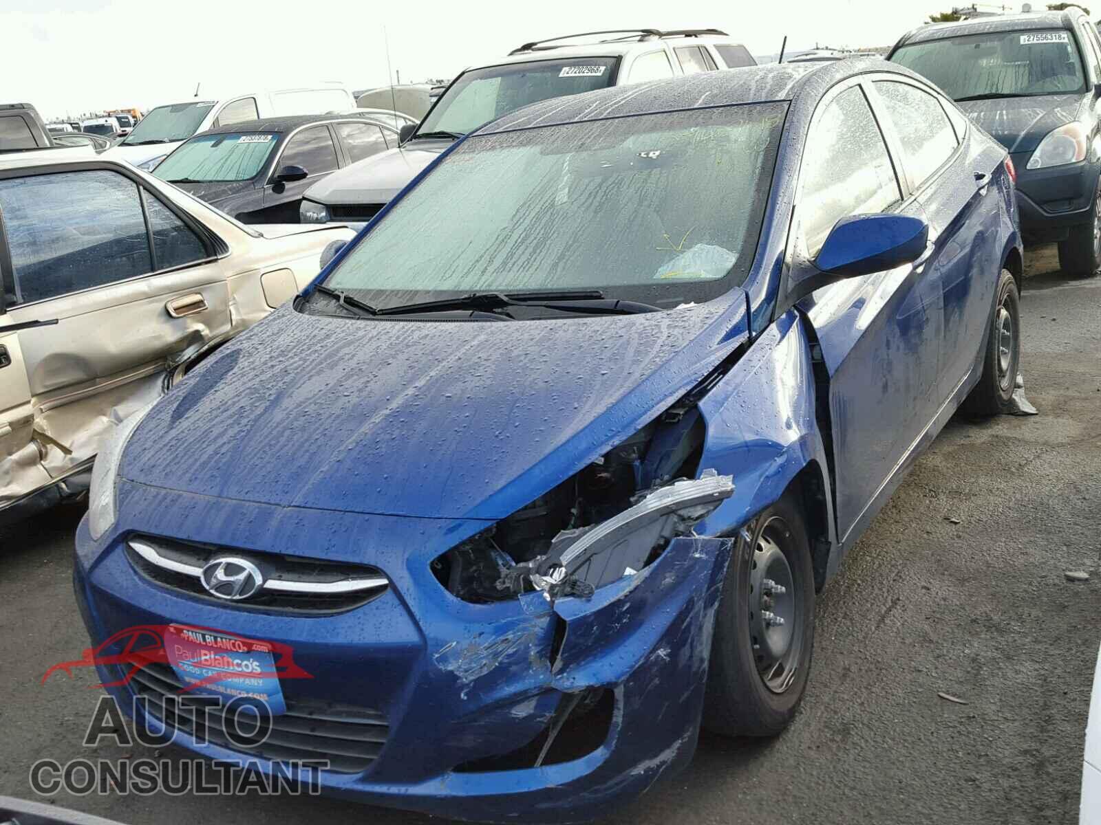 HYUNDAI ACCENT 2016 - KMHCT4AE7GU058675