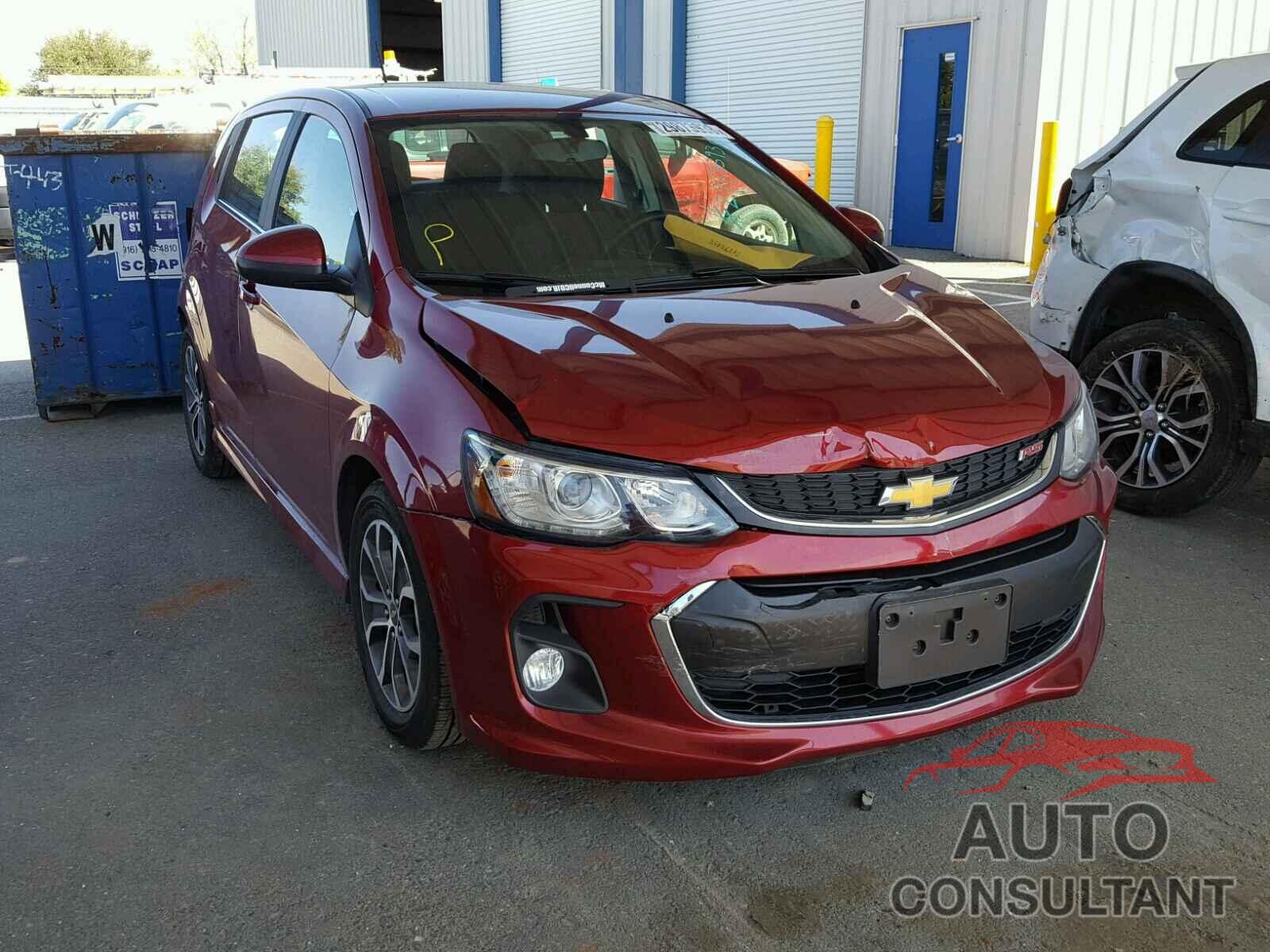 CHEVROLET SONIC 2017 - 1G1JD6SG7H4171864