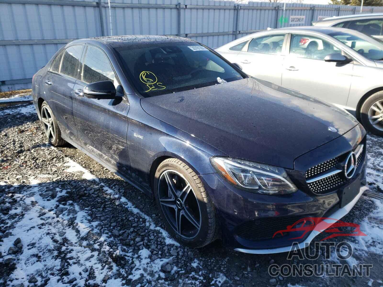 MERCEDES-BENZ C CLASS 2017 - 55SWF6EB2HU184956