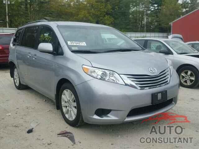 TOYOTA SIENNA 2016 - 5TDJK3DC0GS143199