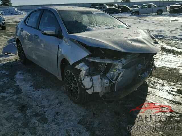 TOYOTA COROLLA 2016 - 2T1BURHE1GC535968