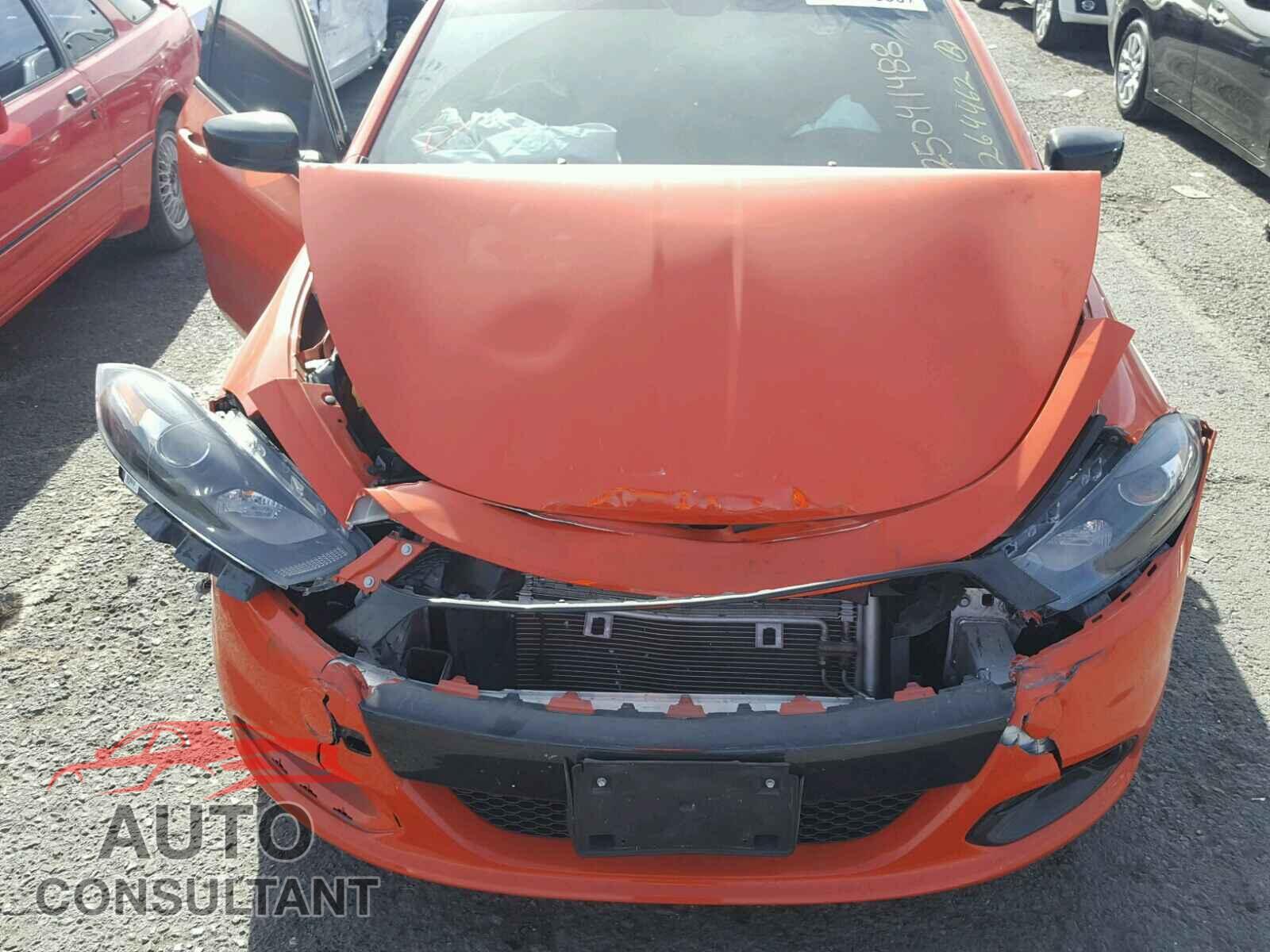 DODGE DART 2015 - 1C3CDFBB6FD275784