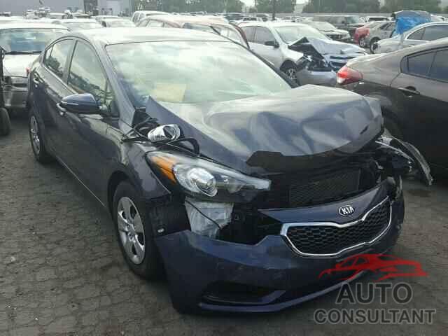 KIA FORTE 2016 - KNAFX4A65G5537392