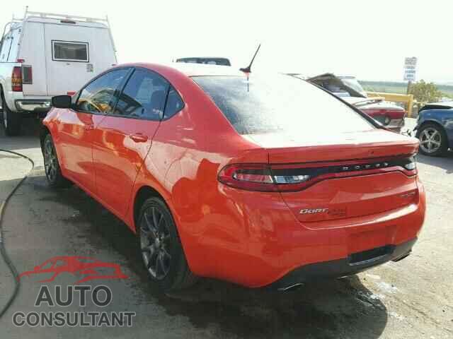 DODGE DART 2015 - 1C3CDFBB6FD331013