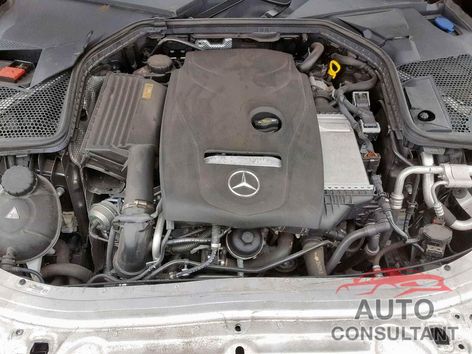 MERCEDES-BENZ C CLASS 2017 - WDDWJ4KB8HF472555