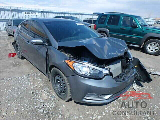 KIA FORTE 2015 - KNAFZ4A8XF5312265