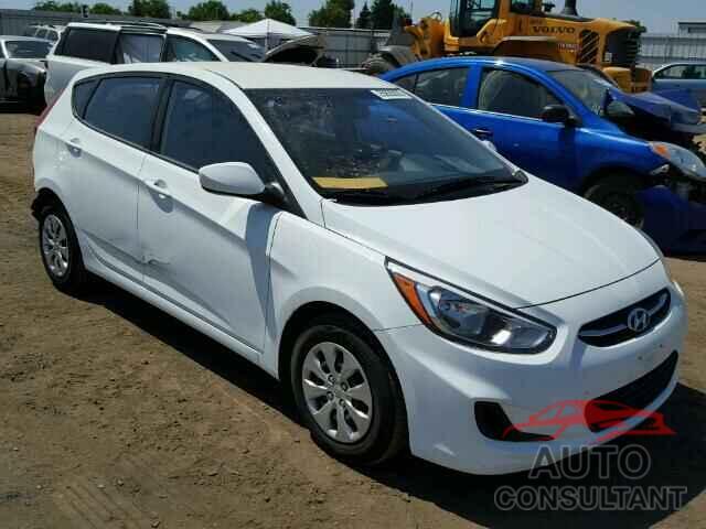 HYUNDAI ACCENT 2016 - KMHCT5AE0GU256729