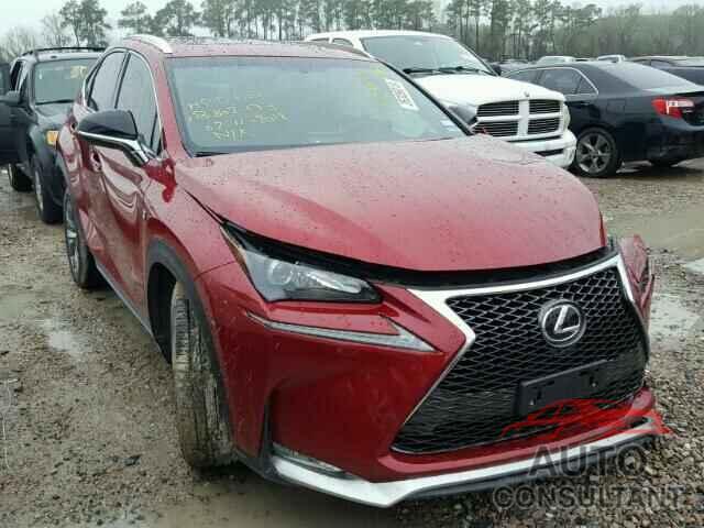 LEXUS NX 2017 - JTJYARBZ8H2052182