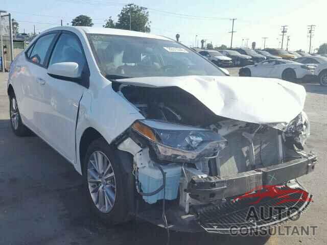 TOYOTA COROLLA 2015 - 5YFBURHE5FP315327
