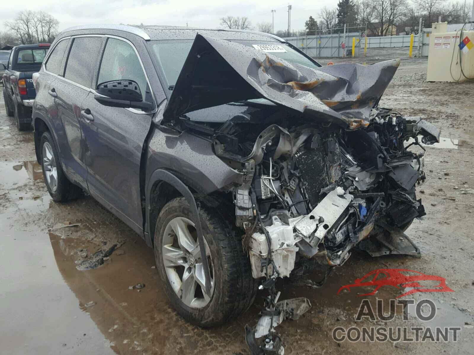 TOYOTA HIGHLANDER 2015 - 5TDDKRFH6FS097417