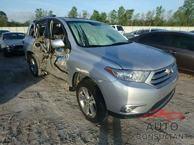 TOYOTA HIGHLANDER 2011 - 5TDYK3EH3BS040277