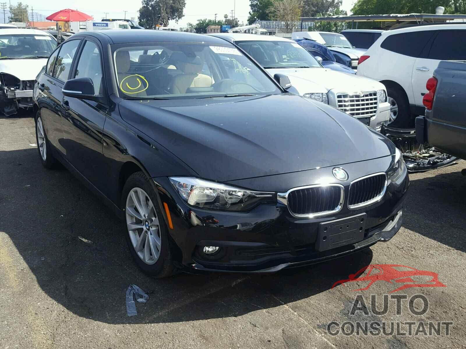 BMW 3 SERIES 2017 - WBA8A9C30HAC99893