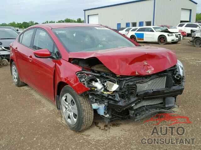 KIA FORTE 2016 - KNAFK4A69G5566506