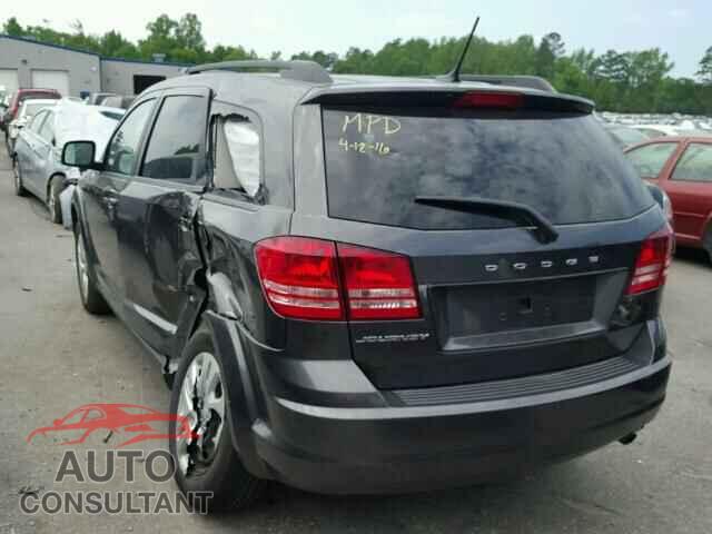 DODGE JOURNEY 2016 - 3C4PDCAB7GT110593