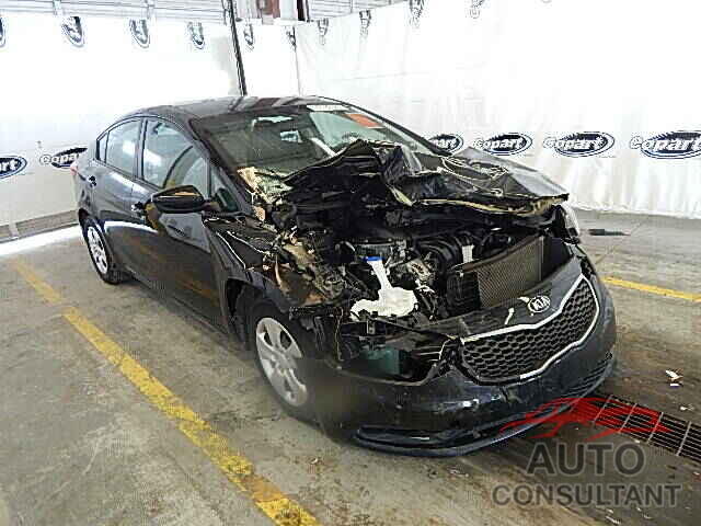 KIA FORTE 2015 - KNAFK4A67F5337790