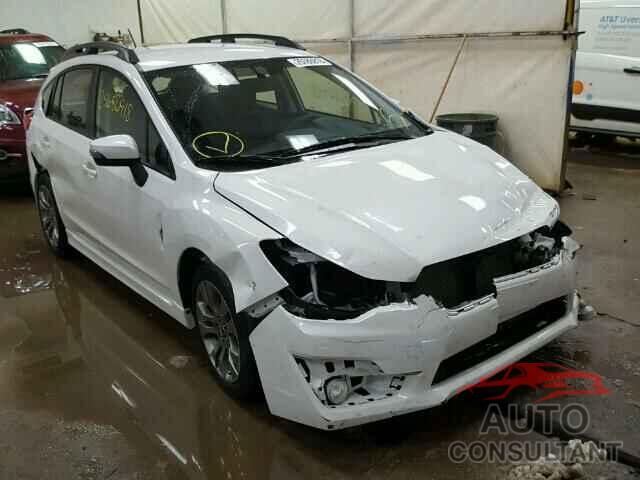 SUBARU IMPREZA 2016 - JF1GPAP63GH201273