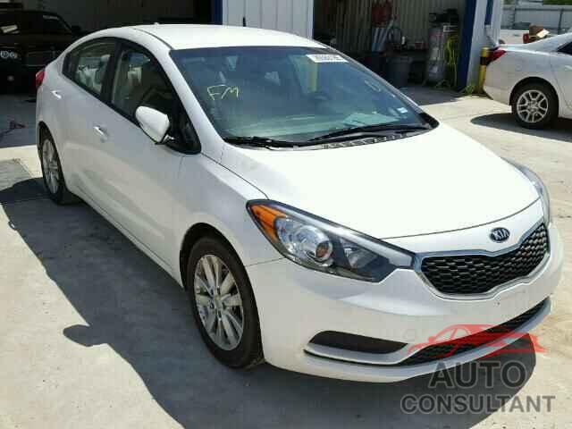 KIA FORTE 2015 - KNAFX4A68F5258355