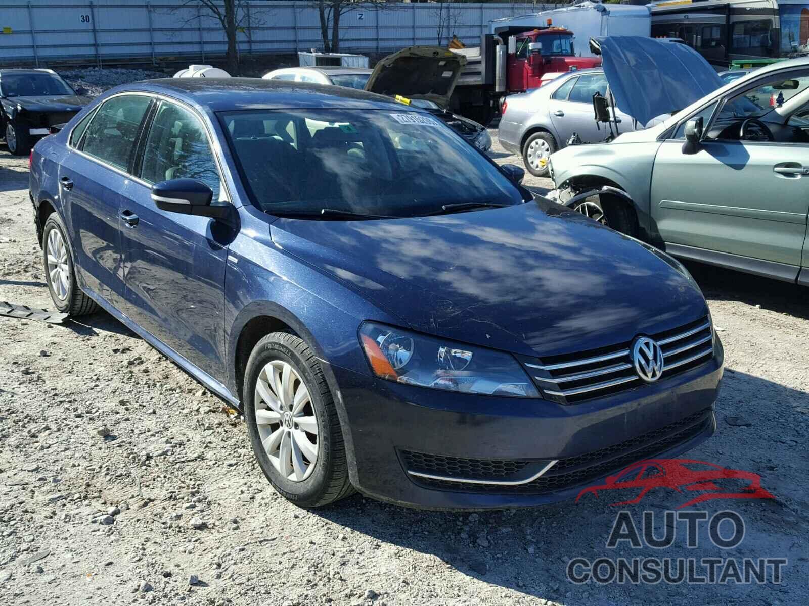VOLKSWAGEN PASSAT 2015 - 1VWAT7A35FC092286