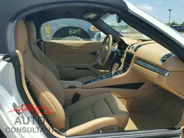 PORSCHE BOXSTER 2015 - WP0CA2A8XFS120640