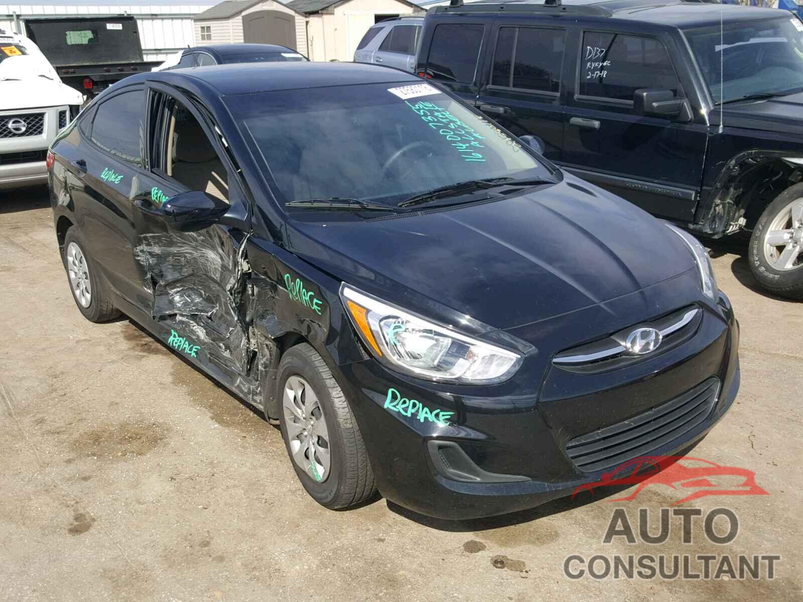 HYUNDAI ACCENT 2016 - KMHCT4AEXGU080394